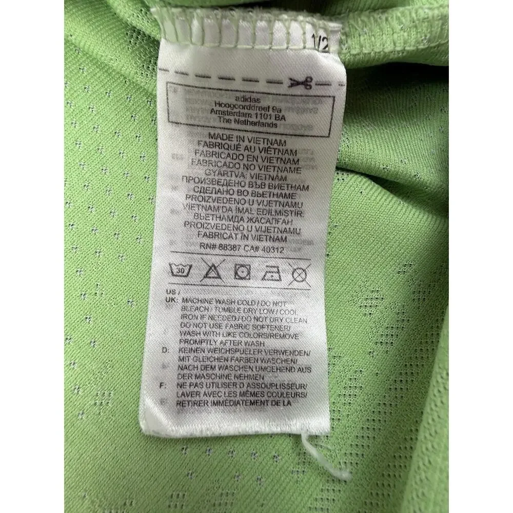 Adidas Golf Polo Shirt XL Green South Padre Island Club Climalite Performance